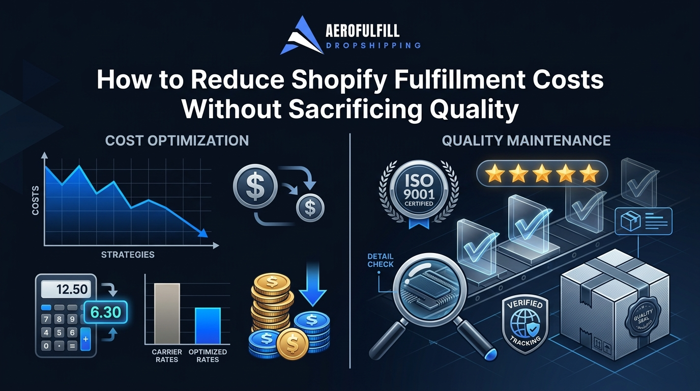 How to Reduce Shopify Fulfillment Costs Without Sacrificing Quality